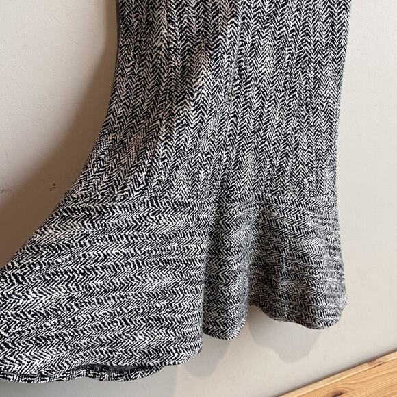 Theory Women's Nikay V short sleeve dress Wool Blend Parcel Fabric 6 - Picture 8 of 13